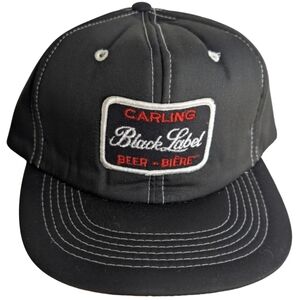 Carling Black Label Black Baseball Cap